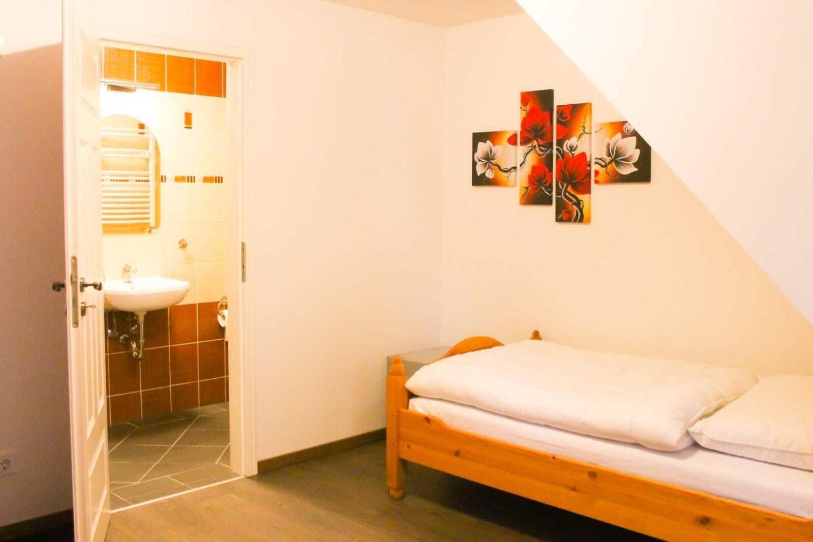 Gaestehaus Burgblick Neustadt-Glewe Habitación foto